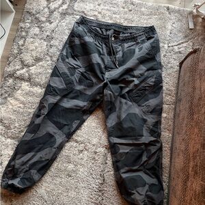 Jordan Black and Gray Cargo Pants